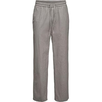 Only & Sons Onssinus Loose 007 Cot Lin Pant Noos, Bungysnöre, XL Only & Sons Onssinus Loose 007 Cot Lin Pant Noos, Bungysnöre, XL