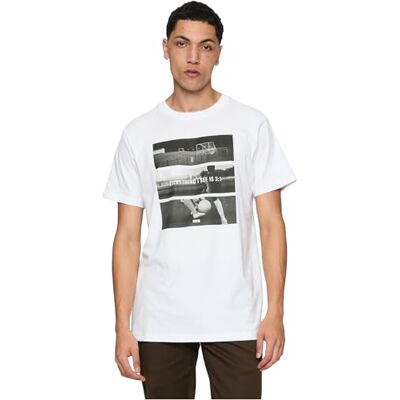 MERCHCODE T-shirt för män, fotboll, kommer hem 3:1 te, normal passform, L, Vit, L MERCHCODE T-shirt för män, fotboll, kommer hem 3:1 te, normal passform, L, Vit, L