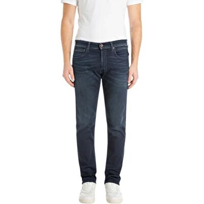 Replay herr jeans, 007 mörkblå, 34W / 34L Replay herr jeans, 007 mörkblå, 34W / 34L