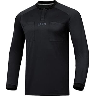 JAKO herr skiljedomare trikot LA fotbollstrikots, svart, 3XL JAKO herr skiljedomare trikot LA fotbollstrikots, svart, 3XL