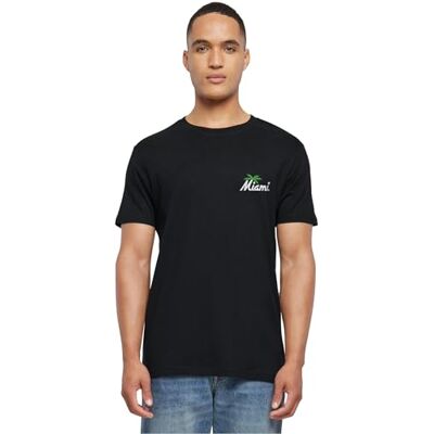 Miami Palm Tree EMB Tee män svart XL, svart, XL Miami Palm Tree EMB Tee män svart XL, svart, XL