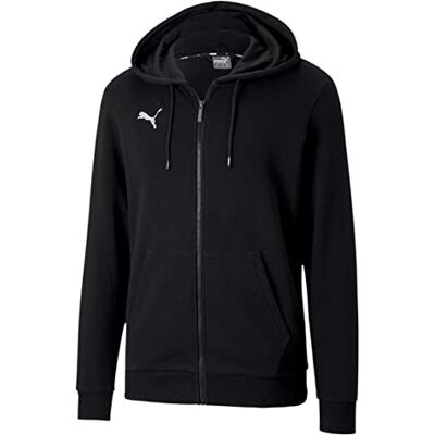 PUMA Herren Pullover teamGOAL 23 Casuals Hooded Jacket, Black, L, 656708 PUMA Herren Pullover teamGOAL 23 Casuals Hooded Jacket, Black, L, 656708
