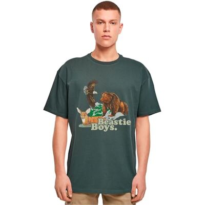 Beastie Boys Animal Tee herr Bottlegreen L, Flaskgrön, L Beastie Boys Animal Tee herr Bottlegreen L, Flaskgrön, L