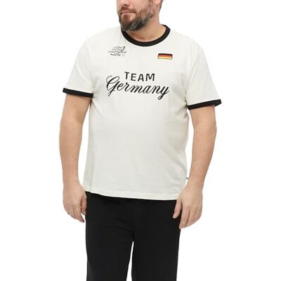 s.Oliver 2181165 herr t-shirt med tryck fram (1-pack), Vit, 6XL s.Oliver 2181165 herr t-shirt med tryck fram (1-pack), Vit, 6XL