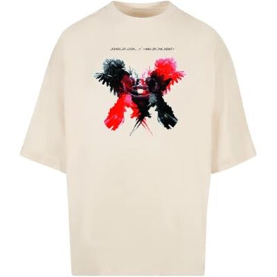 MERCHCODE T-shirt för män, 100% bomull, vit sand, XL, Vit, XL MERCHCODE T-shirt för män, 100% bomull, vit sand, XL, Vit, XL