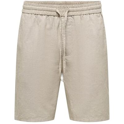 Only & Sons Onlinus 0007 Cot Lin Shorts Noos, Coriander, XXL, Koriander, XXL Only & Sons Onlinus 0007 Cot Lin Shorts Noos, Coriander, XXL, Koriander, XXL