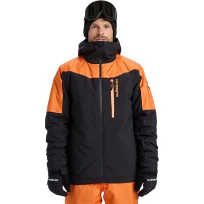 Quiksilver Titano Jacket snöjacka brun M Quiksilver Titano Jacket snöjacka brun M