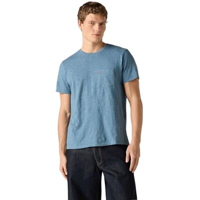 Levi's Levis mäns icke-grafiskt te, färg indigo tvätta värmare, storlek M, Indigo Wash Heather, M Levi's Levis mäns icke-grafiskt te, färg indigo tvätta värmare, storlek M, Indigo Wash Heather, M