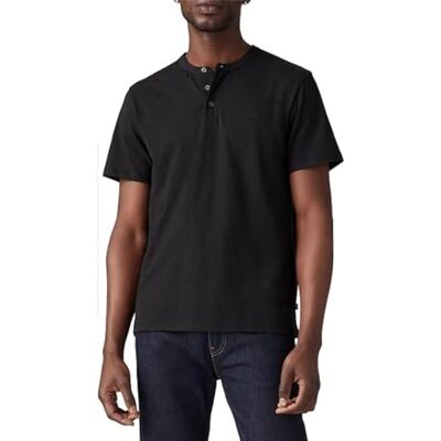 Levi's A8602-0001 herrtoppar, Mineral svart, S Levi's A8602-0001 herrtoppar, Mineral svart, S