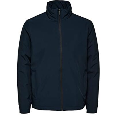 SELECTED HOMME Herr Slhatlanta JKT B Noos ytterkläder, blå, XXL SELECTED HOMME Herr Slhatlanta JKT B Noos ytterkläder, blå, XXL