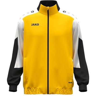 JAKO Unisex vävda jacka Dynamic, gul/vit/svart, L JAKO Unisex vävda jacka Dynamic, gul/vit/svart, L