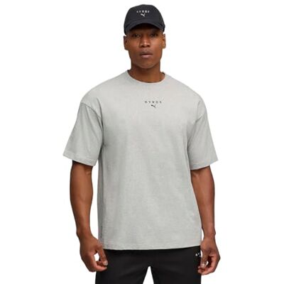 PUMA M x HYROX Lifestyle T-tröja ljusgrå ljung PUMA M x HYROX Lifestyle T-tröja ljusgrå ljung