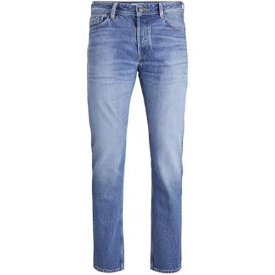 JACK & JONES Tapered Fit jeans JJIMIKE JJCOLE CJ 575 Tapered Fit jeans, Blå denim, 31W / 32L JACK & JONES Tapered Fit jeans JJIMIKE JJCOLE CJ 575 Tapered Fit jeans, Blå denim, 31W / 32L