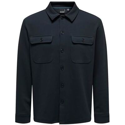 Only & Sons herrskjorta ONSNEWKODYL skjorta, mörk marinblå, XS Only & Sons herrskjorta ONSNEWKODYL skjorta, mörk marinblå, XS