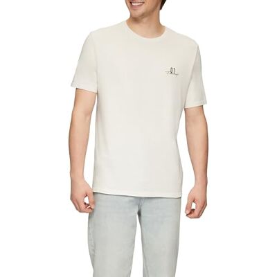 s.Oliver T-shirt med flamgarnstruktur, 05d0, L s.Oliver T-shirt med flamgarnstruktur, 05d0, L