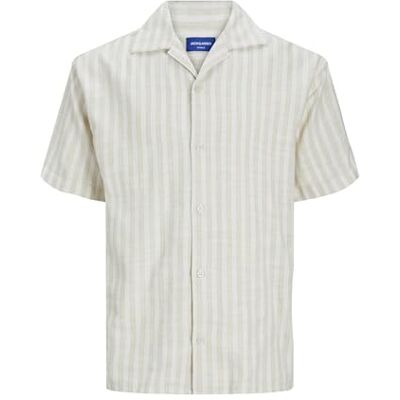JACK & JONES JORCABANA randig skjorta SS SN, Ryes Fields of Rye, S JACK & JONES JORCABANA randig skjorta SS SN, Ryes Fields of Rye, S