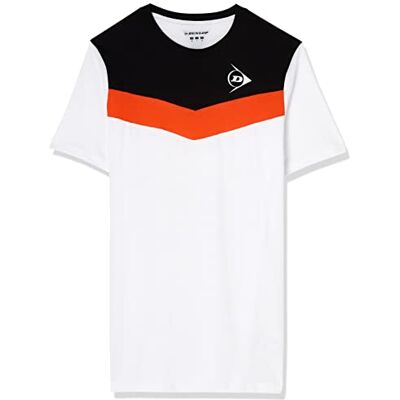 Dunlop Barnens väsentligheter T-shirt White/Anthracite 176 Dunlop Barnens väsentligheter T-shirt White/Anthracite 176