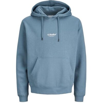 JACK & JONES Jjesoho Sweat Hood Noos Pls – plus storlek, Blå Mirage, 4XL JACK & JONES Jjesoho Sweat Hood Noos Pls – plus storlek, Blå Mirage, 4XL