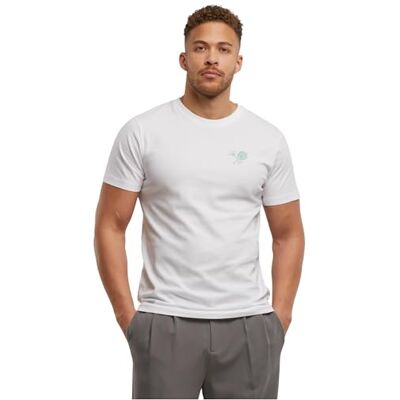 Tee herr-t-shirt, 100% bomull, vit, M, Vit, M Tee herr-t-shirt, 100% bomull, vit, M, Vit, M