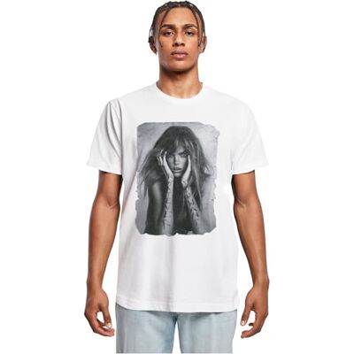 Tee herr-t-shirt, 100% bomull, vit, M, Vit, M Tee herr-t-shirt, 100% bomull, vit, M, Vit, M