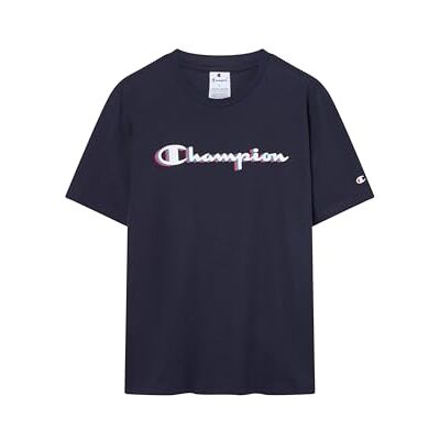 Champion Legacy Man för män T-shirt med stor logotyp (paket med 1) Champion Legacy Man för män T-shirt med stor logotyp (paket med 1)