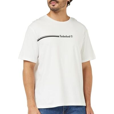 Timberland kortärmad Tee 3 tier 3, vit, M, Vit, L Timberland kortärmad Tee 3 tier 3, vit, M, Vit, L
