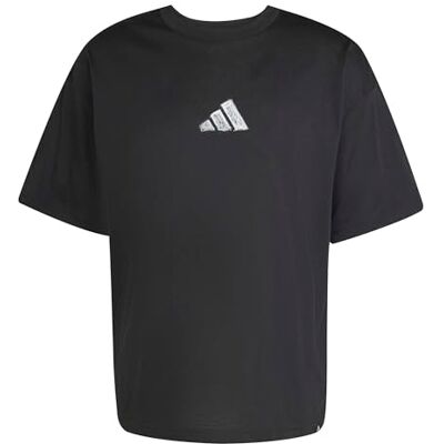 adidas Mezczyzni CLIMACOOL POWER TRAINING GRAPHIC T-SHIRT, black/white, S adidas Mezczyzni CLIMACOOL POWER TRAINING GRAPHIC T-SHIRT, black/white, S