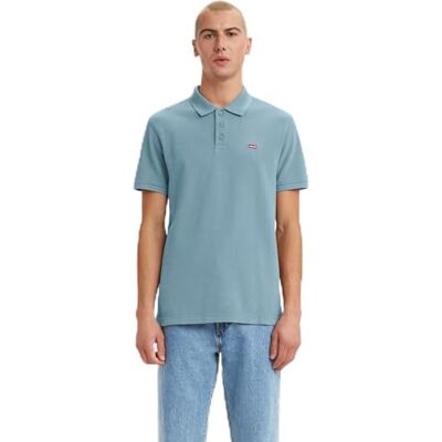 Levi's herr T-Shirt Housemark Polo, Forget-Me-Not, XS Levi's herr T-Shirt Housemark Polo, Forget-Me-Not, XS