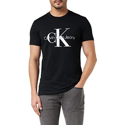 Calvin jeans herr S/S T-shirts, Svart, XXS Calvin jeans herr S/S T-shirts, Svart, XXS