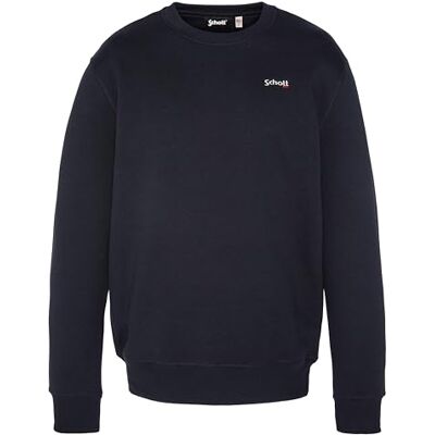 Schott NYC SWCASUAL1 Sweatshirt Navy XXL, Marin, One size Schott NYC SWCASUAL1 Sweatshirt Navy XXL, Marin, One size