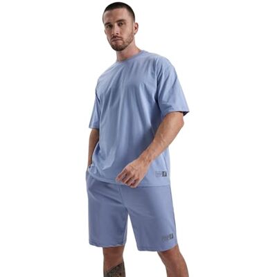 DeFacto Basic överdimensionerad t-shirt för män – klassisk t-shirt för män, blå, XS DeFacto Basic överdimensionerad t-shirt för män – klassisk t-shirt för män, blå, XS