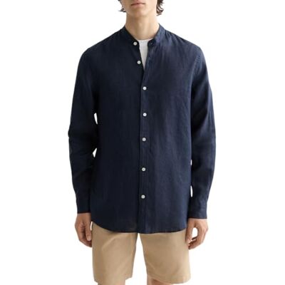 Scotch & Soda Core – Ls Stand Up Collar, Night 401, XXL Scotch & Soda Core – Ls Stand Up Collar, Night 401, XXL