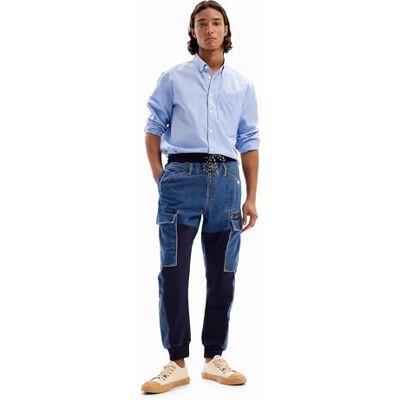 Desigual herr Denim_Andrea jeans, blå, 34 Desigual herr Denim_Andrea jeans, blå, 34