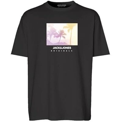 JACK & JONES Jorvarenna Photo Tee Ss Crew Neck Fst, svart, XS JACK & JONES Jorvarenna Photo Tee Ss Crew Neck Fst, svart, XS
