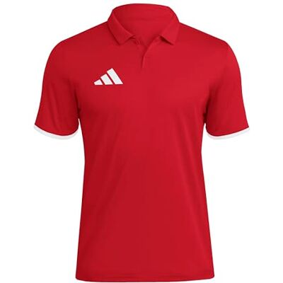adidas herr Entrada26 Polo Shirt, team power red 2/white, M adidas herr Entrada26 Polo Shirt, team power red 2/white, M
