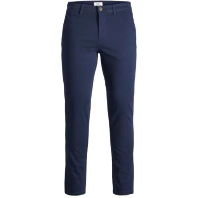 JACK & JONES Chino byxor slim fit chinos byxor, marinblå blazer, 36W / 34L JACK & JONES Chino byxor slim fit chinos byxor, marinblå blazer, 36W / 34L