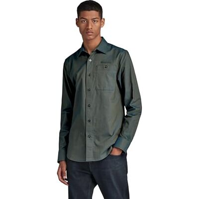 G-STAR RAW G-STAR herrskjorta, Flerfärgad (Galaxy Fisher/Tobacco Oxford D23553-c895-g099), S G-STAR RAW G-STAR herrskjorta, Flerfärgad (Galaxy Fisher/Tobacco Oxford D23553-c895-g099), S