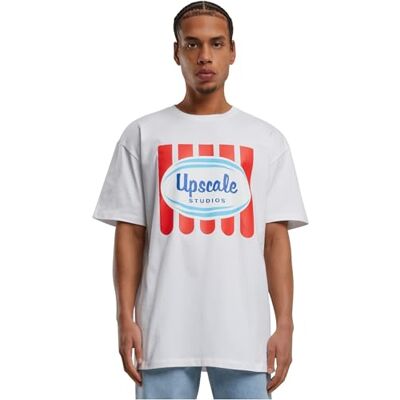 Tee herr t-shirt, Vit, 4XL Tee herr t-shirt, Vit, 4XL