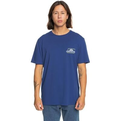 Quiksilver t-shirt herr blå XS Quiksilver t-shirt herr blå XS