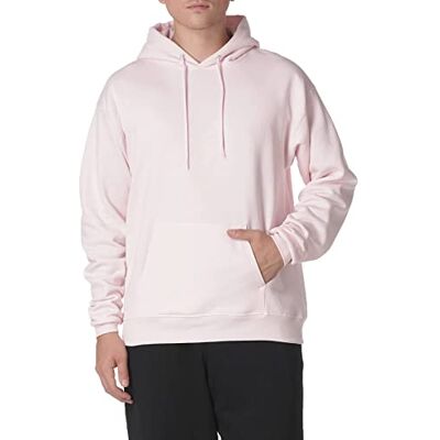 Hanes Herrtröja EcoSmart huvtröja, Blek rosa, L Hanes Herrtröja EcoSmart huvtröja, Blek rosa, L