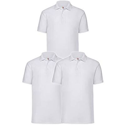 Fruit of the Loom Pikétröja för män (3-pack) Fruit of the Loom Pikétröja för män (3-pack)