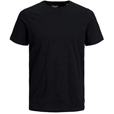 JACK & JONES JACK&JONES PLUS Men's JJEORGANIC Basic Tee SS O-Neck NOOS PS t-shirt, svart, 7XL JACK & JONES JACK&JONES PLUS Men's JJEORGANIC Basic Tee SS O-Neck NOOS PS t-shirt, svart, 7XL