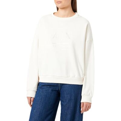 Giorgio Armani Sustainable, Black Edition, sweatshirt med rund hals, Iso, L Giorgio Armani Sustainable, Black Edition, sweatshirt med rund hals, Iso, L