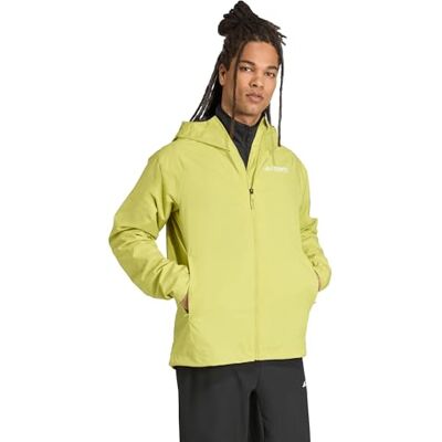 adidas För Män Terrex Multi 2 Layer RAIN.RDY Jacket, preloved lime, XXL adidas För Män Terrex Multi 2 Layer RAIN.RDY Jacket, preloved lime, XXL