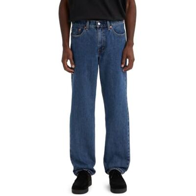 Levi's herr 505 Regular Fit Jeans, Mörk stentvätt, 33W / 34L Levi's herr 505 Regular Fit Jeans, Mörk stentvätt, 33W / 34L