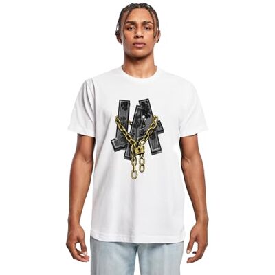 herr LA Chains Tee, Vit, 3XL herr LA Chains Tee, Vit, 3XL