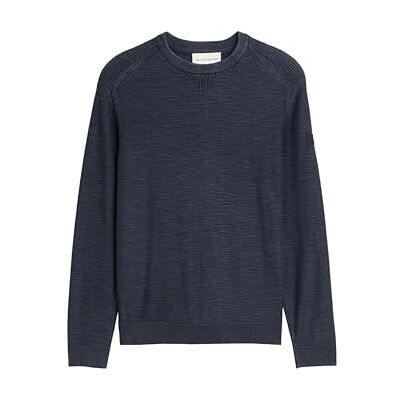 TOM TAILOR Herr 1048004 Pullover tröja, 10668-Sky Captain Blue, XL, 10668 – himmelsblå kapten, XL TOM TAILOR Herr 1048004 Pullover tröja, 10668-Sky Captain Blue, XL, 10668 – himmelsblå kapten, XL
