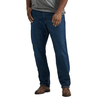Lee Men's Big & Tall Legendary avslappnade raka jeans, 50W / 29L Lee Men's Big & Tall Legendary avslappnade raka jeans, 50W / 29L
