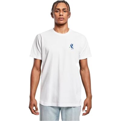 herr A S Club Tee, Vit, 4XL herr A S Club Tee, Vit, 4XL