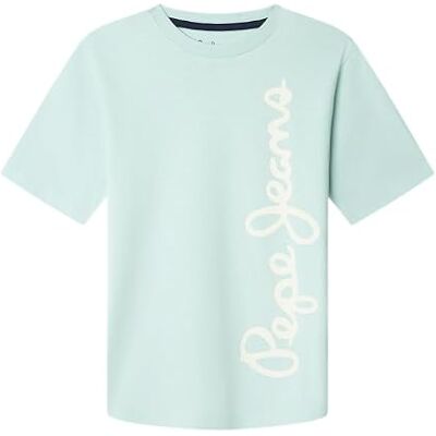 Pepe Jeans pojkar Waldo t-shirt, blå (Aquablå), 8 Pepe Jeans pojkar Waldo t-shirt, blå (Aquablå), 8